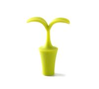 NESTINGHO 4pcs Leaf Shape Silicone Wine Stopper Reusable Bottle Plug for Red Wine Olive Oil Decorative Party Supplies