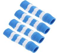 NESTINGHO 4pcs Pet Dog Elbow Protector Sleeves in Polyester, Minimizing Slipping and Shielding from Scrapes, Stylish Dog Socks for Daily Pet Leg Care and Playtime