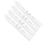 NESTINGHO 4pcs Portable Pupillary Distance Ruler for Optometrists with Accurate Pupil Distance Measurement, Pvc Material, Compact Design for Eye Care and On-the-go Measurements