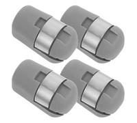 NESTINGHO 4pcs Spring-Loaded Hydraulic Rod Connector with M6 Threaded Hole and 10mm Hole, Plastic Adjustable Spring Rod Attachment for Gas Cylinders, for Home Furniture and Cabinets,