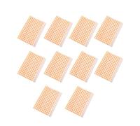 NESTINGHO 50 Sheets Orange Greaseproof Paper Baking Liners Multi-Purpose Oilproof Parchment Paper for Household Tray Use and Kitchen Snack Wrapping