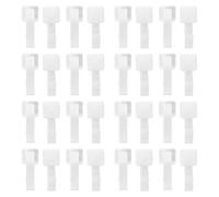 NESTINGHO 50pcs Radiator Towel Hooks Plastic Clips 9.0mm Mount for Bathroom Radiator Rack Clothes and Hat Hanging Accessories