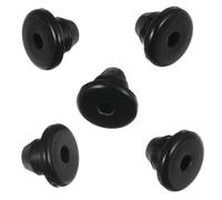 NESTINGHO 5pcs Flat-head Horizontal Floor Jack Oil Filler Rubber Plugs Hydraulic Bottle Jack Bung for Industrial Lifting Accessories