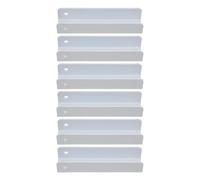 NESTINGHO 6pcs Pet Gate Reinforcement Groove U-shaped Groove Hardware for Boy Girl Doorway Gate Fence Reinforcement for Dogs Indoors Safety Pet Fence Stabilizer Parts