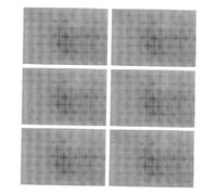 NESTINGHO 6pcs Plastic Canvas Sheets Stiff Perforated Mesh for Embroidery Cross Stitch DIY Craft Projects Multipurpose Plastic Mesh Netting for Sewing and Weaving