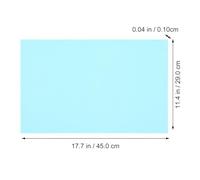 NESTINGHO 8pcs Blue Refrigerator Anti-skid Mats, Waterproof Stain Resistant Fridge and Cabinet Shelf Liners for Kitchen Drawer and Appliance Protection