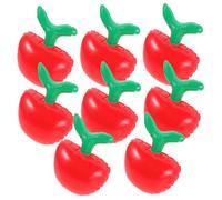 NESTINGHO 8pcs Classroom Decoration Orchard Balloon Back to School Classroom Photo Prop Fruit Birthday Balloons Party Favors Pvc Red