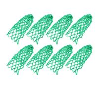 NESTINGHO 8pcs Green Billiard Ball Storage Nets Hollow Woven Nylon Material and Closed End Design, Lightweight Snooker Pocket Replacement Nets for Club Billiard Tables Suitable