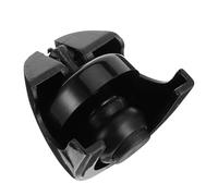 NESTINGHO Acrylic Vacuum Bottle Plug and Silicone Wine Stopper 2Pcs Black Sealing Cork for Sparkling Wine Bottles for Home Bar Use