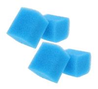 NESTINGHO Aquarium Sponge Filter Replacement 4Pcs Sturdy Pre-Filter Pads for Fish Tank Sponge Filter Supports Biological Filtration and Water Clarity in Freshwater and Marine Setups