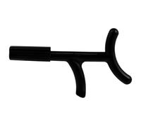 NESTINGHO Arrow Fletching Removal Tool Black Precision Blades, Archery Scraper for Hunting and Target Practice Shaft Cleaning