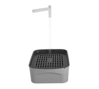 NESTINGHO Automatic Parrot Bathtub Shower with USB Power Water Recycling Bird Bath Tub for Budgies Lovebirds Cockatiels Interactive Fountain Design for Indoor Grooming and Efficient Water