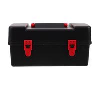 NESTINGHO Battling Top Sturdy and Reliable with Handle Storage Case Childfriendly Portable Black Plastic and Internal Compartments Gyro Organizer Box with Sponge Liners for Children