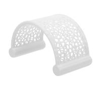NESTINGHO Betta Fish Hammock Floating Leaf Bed White Abs Aquarium Decor | Nano Tank Perch, Simple Cleaning, Comfortable Zone Creation, Minimalist Style for Aquarium Rest Use
