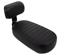 NESTINGHO Bike Saddle with Thick Padded Cushion and Backrest for Rear Seat Carrier Fast Installation Designed for Family Bike Rides Black