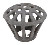 NESTINGHO Black Cast Iron Floor Drain with Anti-clogging Feature, Easy to Install Sink Strainer for Rooftop and Outdoor Drainage, Sturdy and Efficient Water Drain Guard Random Color