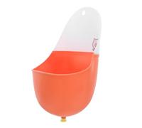 NESTINGHO Boys Urinal Potty Training Toilet Orange Pig Design Standing Urinal with Random Color Accessories for Toilet Aim Practice and Bathroom Use