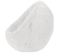 NESTINGHO Ceramic Anemone Nest Fish Tank Habitat Rock for Aquatic Plants and Organisms, White Marine Decor with Ecological Features, for Saltwater Tank Aquascaping Enhancement