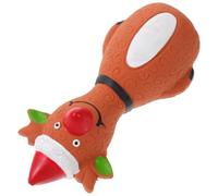 NESTINGHO Christmas Squeaky Dog Interactive Chew for Dogs Made of Sturdy Latex with Funny Design, Enhances Intelligence for Travel Activities or When They Are Alone
