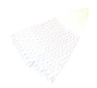 NESTINGHO Colourful Replacement Landing Mesh Basket for Fly Fishing with Knotless Mesh Netting and Gelatin Silk Wire Material, for Anglers and Fishing Lovers Outdoor Use
