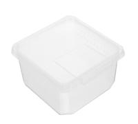 NESTINGHO Compact Reptile Feeding Box Airtight Container Lightweight Design for Tarantula Enclosure Insect Terrarium Breeding