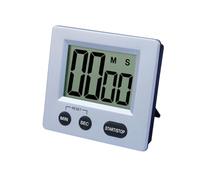 NESTINGHO Digital Kitchen Timer Magnetic Abs Easy Hanging Hole Position with Large Lcd Screen and Loud Alarm and Aluminum Countdown Timer 99 Minutes 59 Seconds Capacity for Cooking