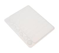 NESTINGHO DIY Silicone Mold for Weekly Schedule Notepad Easy to Demold and Store Features, White Silicone Material for Work and Study Planner Crafting