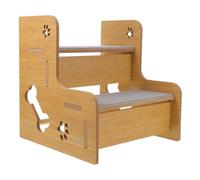 NESTINGHO Dog Steps for Bed and Sofa - Non-Slip Portable Pet Stairs Ramp for Small and Senior Dogs and Cats - Double-Layer Lightweight Climbing Ladder for Elderly Pets