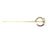 NESTINGHO Drill Paint Mixer High Carbon Steel Construction for Mixing Paint and Thick Compounds Golden Concrete Mixing Tool Suitable for House Decoration Projects