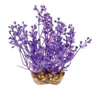 NESTINGHO Fish Tank Artificial Plants 10pcs Set Plastic Small Aquatic Model Decoration for Reptile and Tropical Fish Habitat