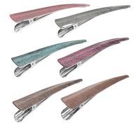 NESTINGHO Hair Clips Ponytail Clip 6pcs Acrylic Durable Portable Hair Accessories for Women Daily and Party Use