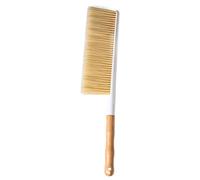 NESTINGHO Hand Broom Fine Flexible Dusting Brush and Soft Pet Bristles with Beech Wood Handle for Cleaning and Dusting over The House, for Desk and Sofa Cleaning