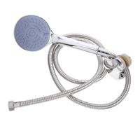 NESTINGHO Handheld Shower Head Hose Kit Set with 1.5m Stainless Steel Hose and Abs Plastic Shower Base, Sturdy Bathroom Bathing Sprayer Kit with Good Texture, for Bathroom Use