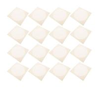 NESTINGHO Handmade Xuan Paper 33X33Cm Round Rice Paper for Calligraphy and Painting, 40Pcs Thickened Sheets with Natural Fibres, Suitable for Traditional Ink and Brush Artists