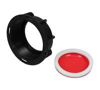 NESTINGHO IBC Tote Tank Valve Cover Set of 3, 60 Coarse Thread Female Thread Connector Replacement Lid for Water Storage Drum, Suitable for Multiple Valve Types Including Butterfly