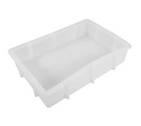 NESTINGHO Large Rectangle Silicone Molds for Resin Creative DIY Potential Versatile Deep Epoxy Molds White Shape for Flower Preservation Home Decoration