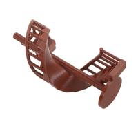NESTINGHO Magnetic Jumping Spider Enclosure Accessory with Spiral Stairs Brown Terrarium Climbing Decor for Pet Spider Habitat Quick Mount Climbing Structure with Detailed Microlandscape