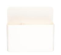 NESTINGHO Magnetic Lint Bin Storage Box for Laundry Room Lint Bin 2pcs with Multi-function Magnetic Strip Backing , White Iron Space-saving for Kitchen and Office Use for Washer