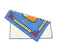 NESTINGHO Mahjong Mat for Board Games with Lasting Protection and Non-slip Polyester Surface, Blue Tile Gaming Cover to Protect Table from Damage and Friction