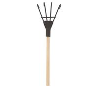NESTINGHO Miniature Small Iron Rake for Dollhouse Decor, Mini Sand Rake Craft Tool for DIY Micro Landscape and Zen Garden, Suitable for ’ Creative Play and Home Decoration