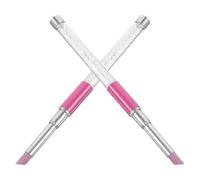 NESTINGHO Nail Polishing Pen Multifunctional Grinding Tool for 2pcs and Frosted Stone Plastic Material Professional Nail Technicians and Enthusiasts for Home Use