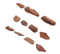 NESTINGHO Natural Dry Bark Micro Landscape Material for Diorama Fairy Garden Model Scenery with Realistic Miniature Rock and Tree Bark for Garden Decor and Railway Scenery