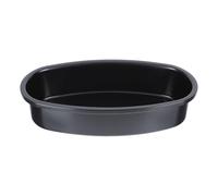 NESTINGHO Non-Stick Carbon Steel Loaf Pan for Cake Baking and Cheese Making, Oval Bread Mold with Sturdy Material for Home Baking and Creative Toast Box Use