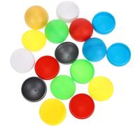 NESTINGHO Openable Plastic Lottery Balls Reusable Sphere Game Balls for Vending Machines 50pcs and Party Games Suitable for Decoration and Treasure or Prize Hunts