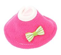 NESTINGHO Parrot Protective Collar for Birds Soft Polar Fleece Bird Neck Protector Collar That Does Not Interfere Eating Or Playing Healing and Protection Random Color