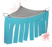 NESTINGHO Pet Hamster Tent for Small Animals Tassel Design, Cloth Material Corner Hideaway Bed for Hamsters and Cats, for Home Decoration and Living Space