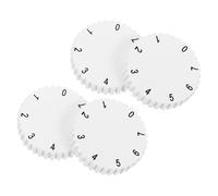 NESTINGHO Plastic 7-Position Thermostat Control Knobs 4Pcs Adjustable Fridge Temperature Regulator for Freezer and Refrigerator Parts