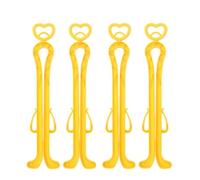 NESTINGHO Plastic Boot Shaper Stretcher for Long Boots 35cm Sturdy Hard Plastic with Two Side Clips Prevent Distortion and Deodorise 4 Pcs Set Stand Hanger Random Color