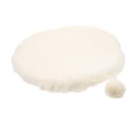NESTINGHO Plush Kitten Bed Mat with Super Gentle Padding for Winter Use, White Cat Sleeping Cushion and Warm Pet Sleeping Bed for Indoor Cats