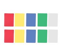 NESTINGHO Poker Cut Cards 10Pcs Universal Bridge Size 5 Colors Rounded Edges for Fast Dealing and Family Poker